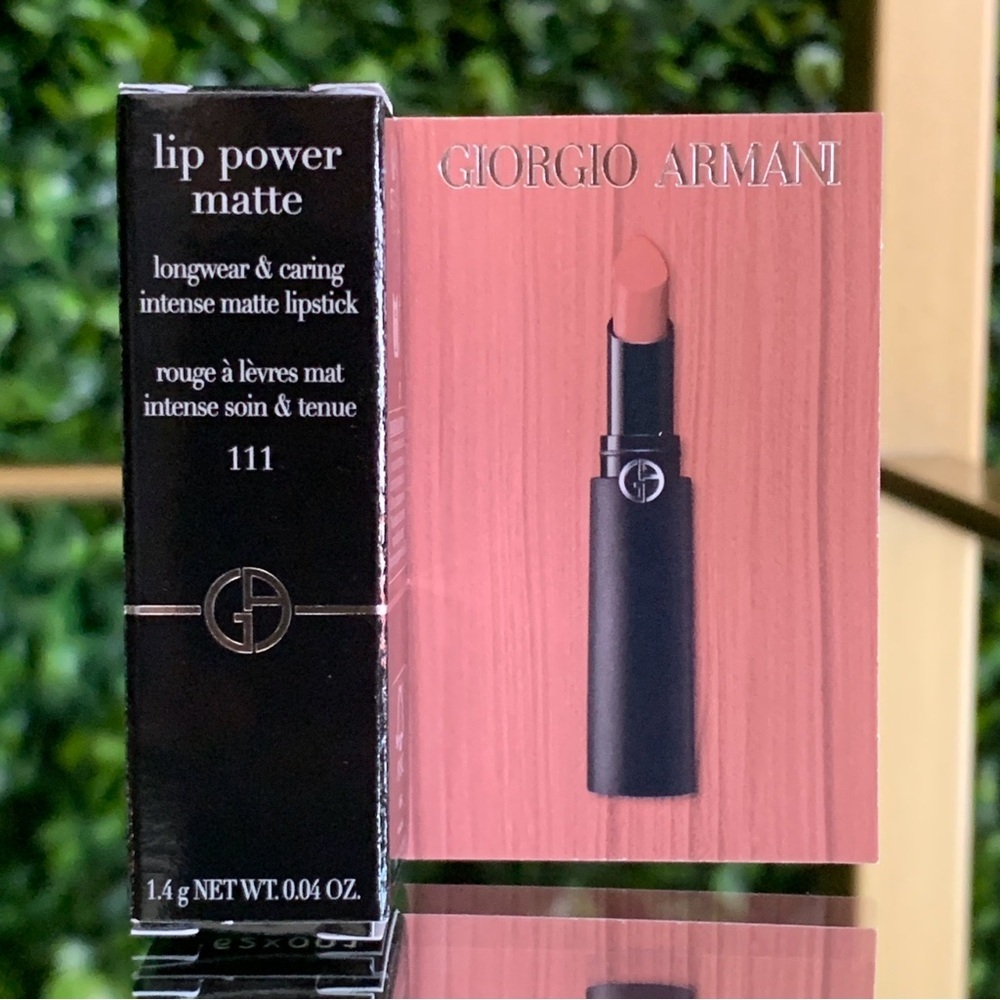 Giorgio Armani Beauty 111 TRUE Lip Power Matte | NEW | Nude Pink | Travel | #111